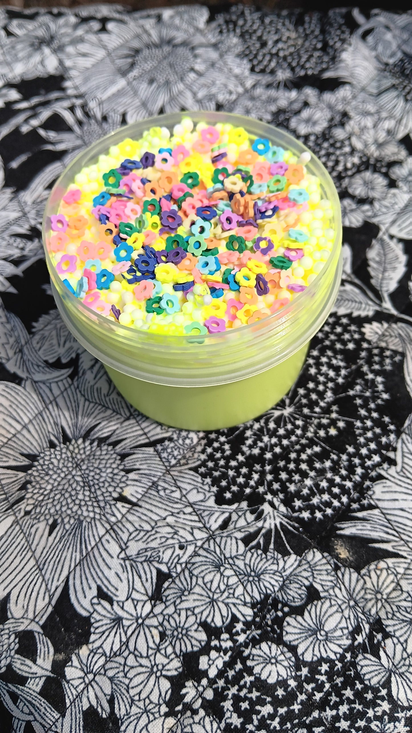 Carnival popcorn slime